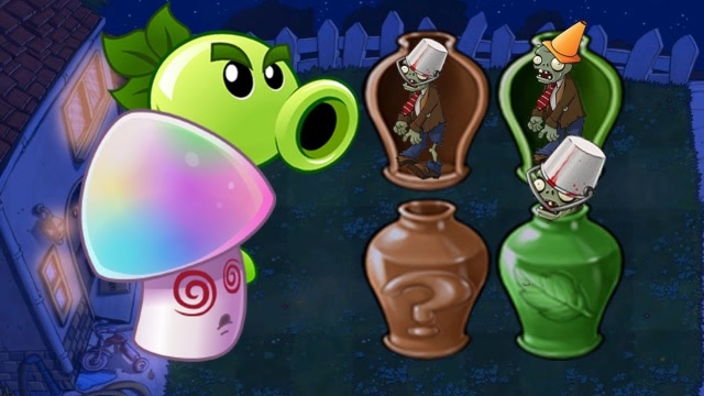 植物大战僵尸：僵尸躲在罐罐里免费观看