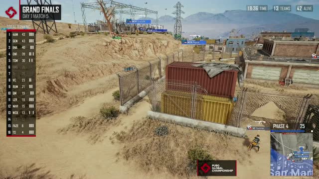 [绝地求生]2019PGC全球总决赛决赛第一日第五场免费观看