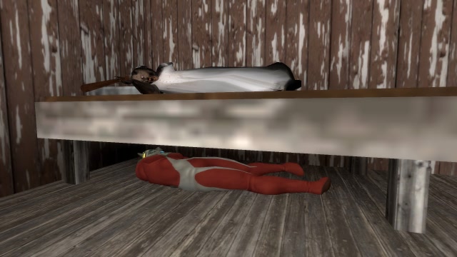 泰罗奥特曼的胆子也太大了吧？居然躲在老奶奶的床底下免费观看