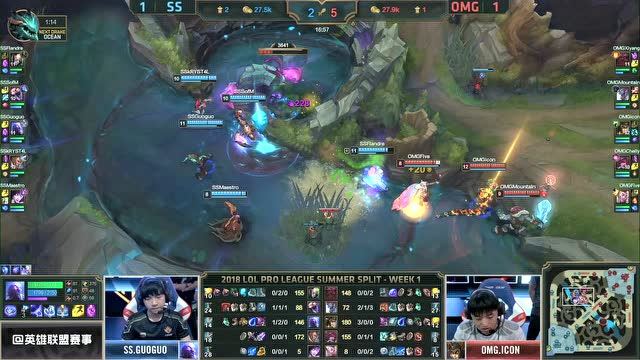 LPL夏季赛比赛视频W1D2 OMG vs SS 第3场免费观看