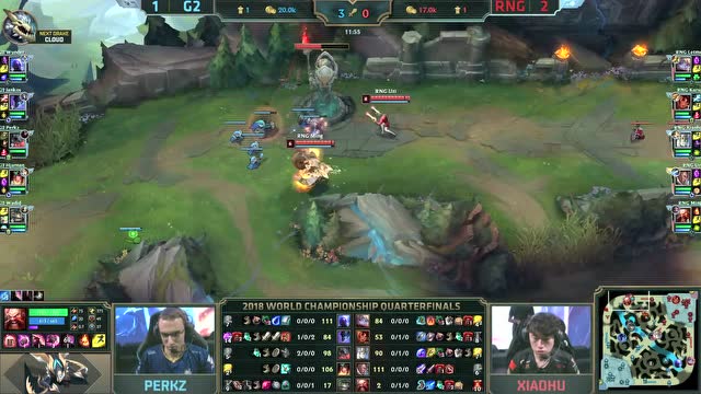 S8淘汰赛比赛视频 RNG vs G2 第4场免费观看