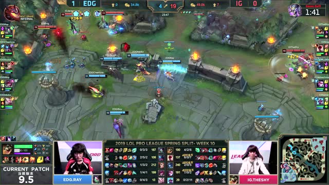 LPL春季赛比赛视频W10D5 EDG vs IG 第2场免费观看