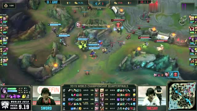 英雄联盟全球总决赛八强赛 GRF vs IG 第2场免费观看