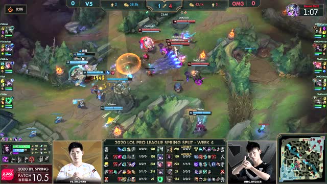 2020LPL春季赛第4周第3日 V5 vs OMG 第1场免费观看