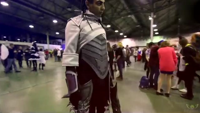 英雄联盟高品质Cosplay，最后出场的圣枪游侠我给满分免费观看