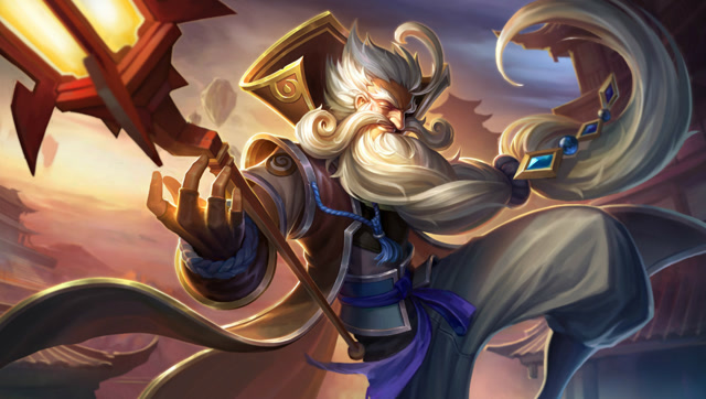 王者荣耀：上单老夫子以少打多遭到压制，后期开团依旧无人能敌！免费观看