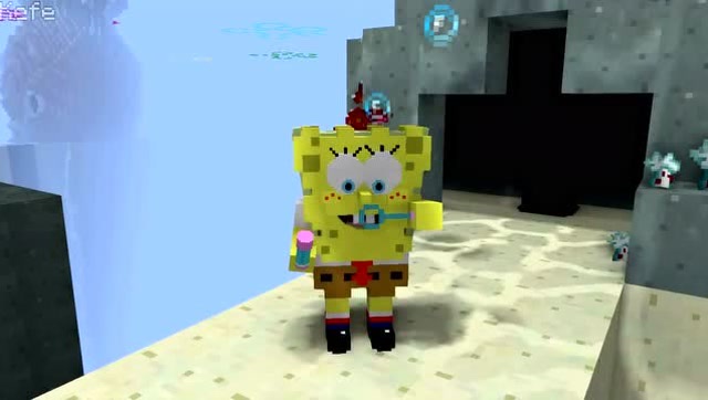 MC动画-海绵宝宝版寺庙狂奔-Kefe Animations免费观看