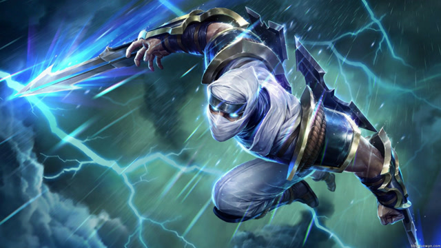 英雄联盟：劫闭着眼睛浪操作 被女枪一顿干免费观看