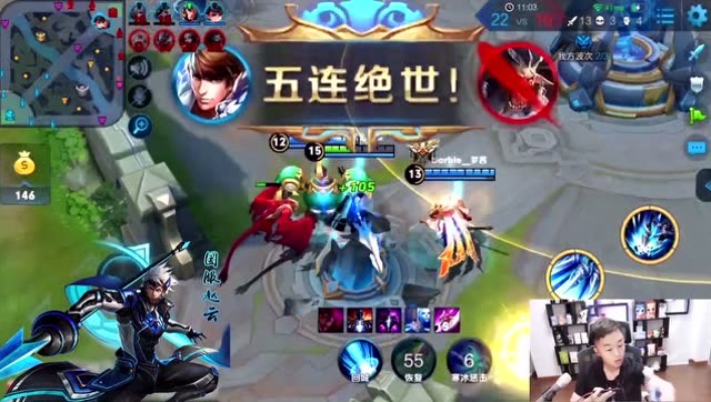 王者荣耀：国服第一赵云的精彩操作到底有多秀？请看超燃TOP5系列免费观看