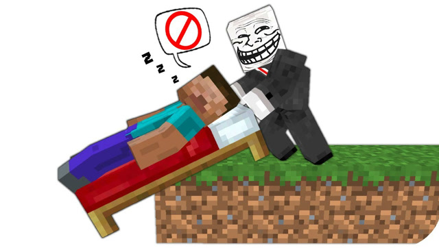 我的世界：恶搞篇 菜鸟与大神对战，搞笑动画免费观看