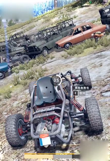 绝地求生决赛圈我备了20个急救包，没想到还是成盒了！免费观看