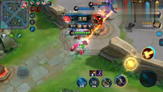 王者荣耀：出手速度很重要，我安琪拉不失手，三连决胜就不意外！免费观看