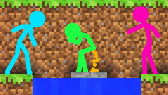 火柴人 三个火柴人在我的世界生活免费观看