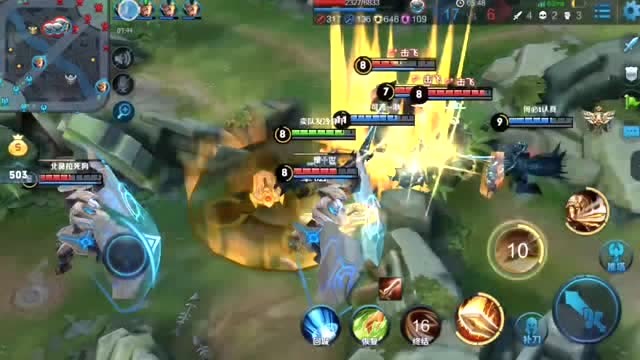 五个亚瑟VS五个盾山，盾山开局大喊：不把你们当兵乓球拍，算我输免费观看