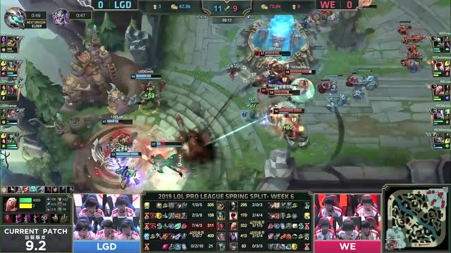 赛事速看0225: 完美运营连下两城WE2:0击败LGD免费观看