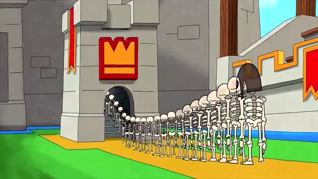 部落冲突：公主通过脚寻找骷髅勇士，困难重重最终二人相遇！免费观看