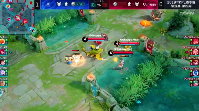 20190329KPL春季赛_W4D3 QGhappy vs JC_2免费观看