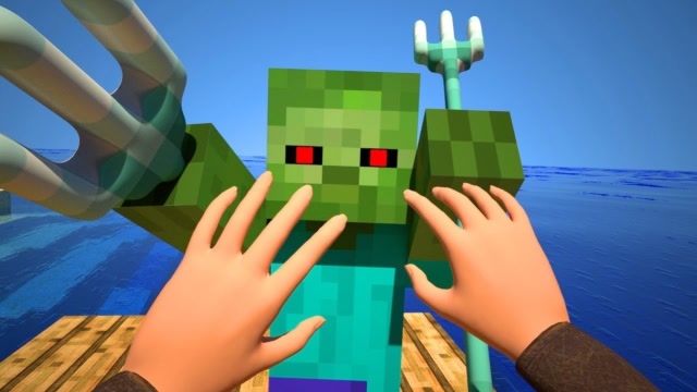 我的世界真人版之沙漠求生24 沙漠里游泳？免费观看