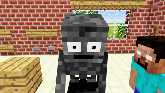 MC动画怪物学院《魔术课》，him老师霸气对决恐怖奶奶镜像军团！免费观看