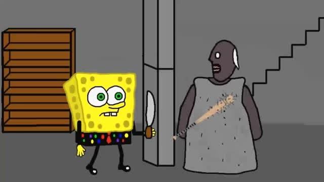 恐怖奶奶：奶奶把海绵宝宝打了免费观看