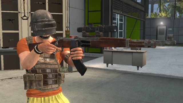 武器合成系统：98k装上扩容弹夹，也能打出连发模式免费观看