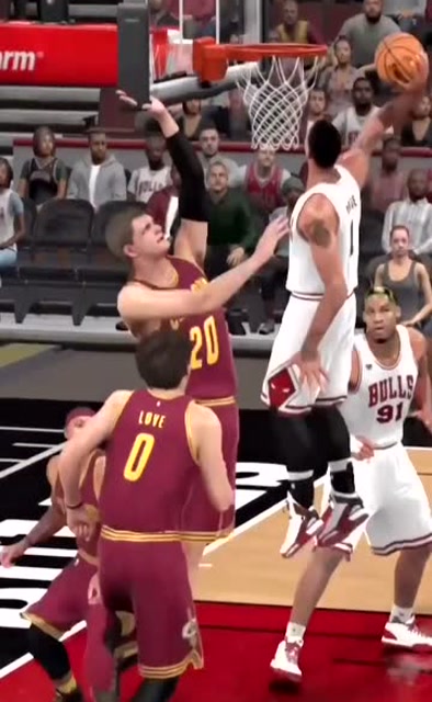 巅峰罗斯，变向不减速，扣篮不挂筐！姿势帅呆了免费观看