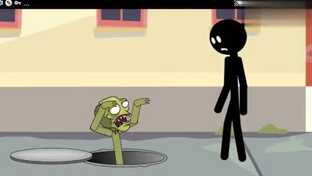 臭水沟里的僵尸，倒霉的火柴人真的是太凄惨了啊免费观看