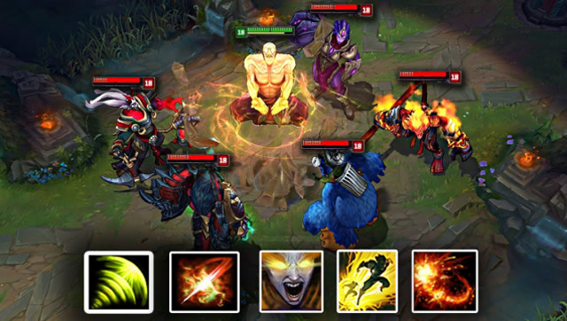 LOL神级盲僧回旋踢，空中画出7字免费观看