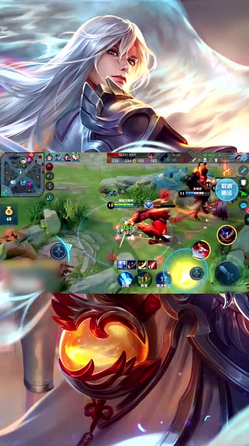 王者荣耀：夕阳西下，剑仙李白五杀远走天涯免费观看