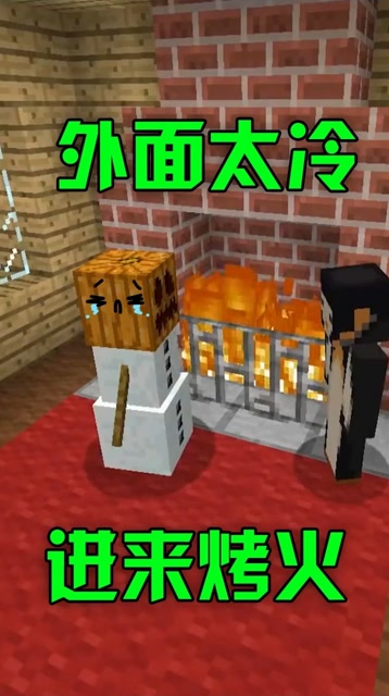 外面太冷了，叫雪傀儡进来烤火！免费观看