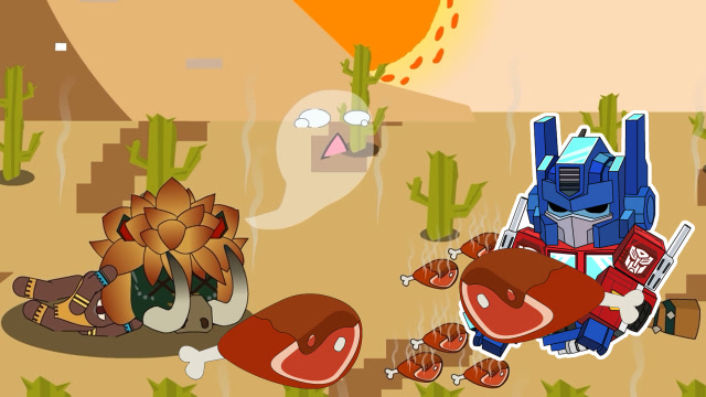 迷你世界格斗动画第145集：野猪吃鸡腿中毒了免费观看