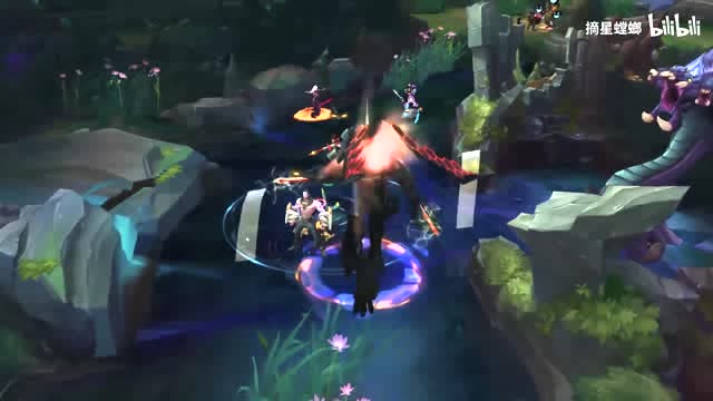 LOL英雄联盟：卡兹克六连跳你见过吗？！俩万场王者卡兹克的操作集锦！免费观看