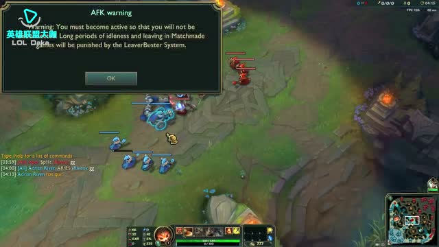 技能精准把控 锐雯世界级高手对决1V1免费观看