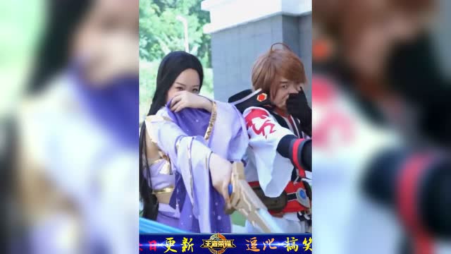 真人版王者荣耀：安琪拉跳舞有毒李白和紫霞都看不下去了免费观看