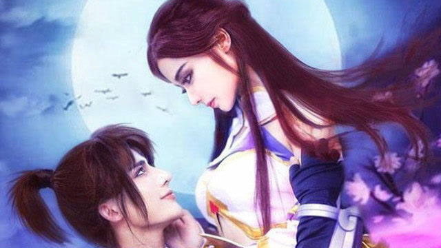 王者荣耀：cos露娜至尊宝神还原，网友称至尊宝不像男的！免费观看