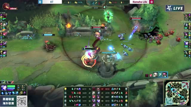 [LCK18 夏]W4D1-KT vs HLE_01免费观看