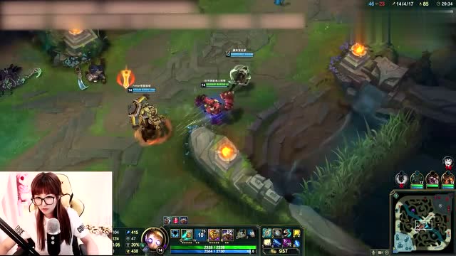 英雄联盟：一波‘天秀’的机器人，让你知道什么叫做真正的闪现免费观看