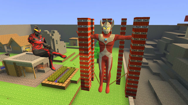 GMOD游戏泰罗奥特曼被贝利亚绑在TNT上怎么救？免费观看