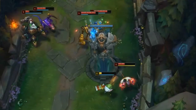 LOL：1级被5个人越塔，小炮：都这样玩游戏吗，这个仇我记下了免费观看