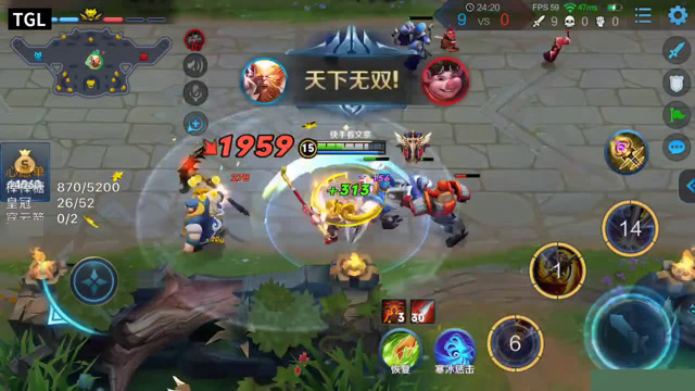 王者荣耀:服不服？传说中刺客,孙悟空打的对面绝望四杀免费观看