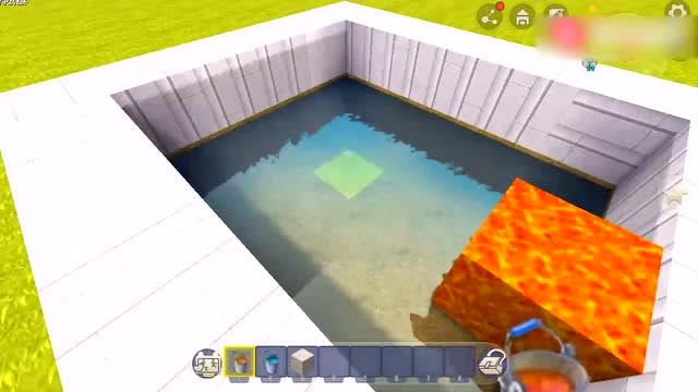 迷你世界：点水成金教学 能变成黄金 也能变出岩石太神奇了免费观看