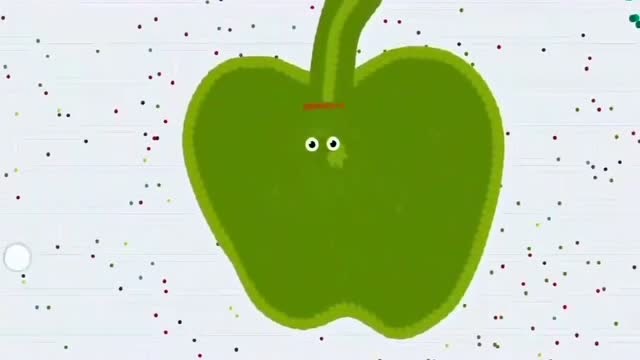 贪吃蛇大作战：这条蛇是不是饿了，怎么能走个小苹果，好嗨哦！免费观看