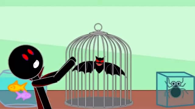 火柴人：吸血蝙蝠被关在笼子里免费观看