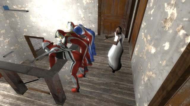 Granny：奥特曼会害怕恐怖奶奶打屁屁吗？免费观看