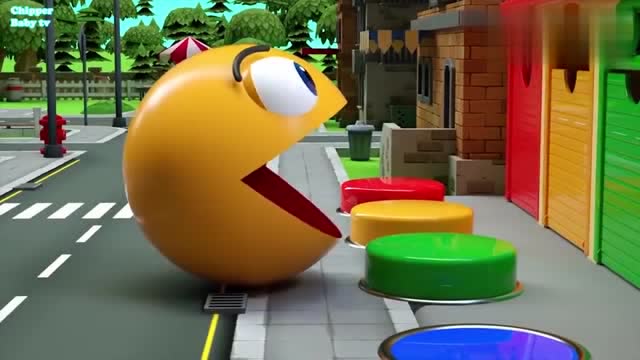 吃豆人被一辆警车给撞了怎么回事？吃豆人游戏免费观看