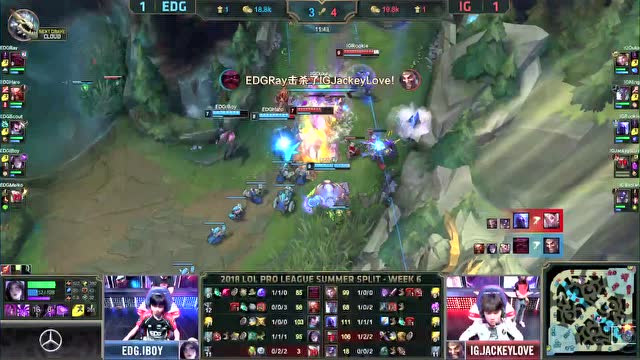 LPL夏季赛比赛视频W6D5 IG vs EDG 第3场免费观看