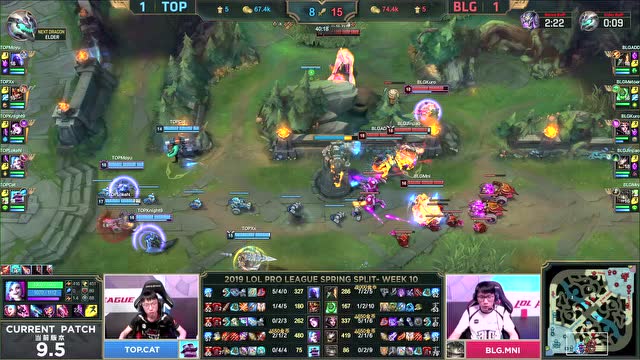 LPL春季赛比赛视频W10D5 TOP vs BLG 第3场免费观看
