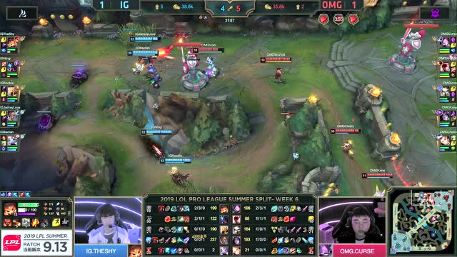 LPL夏季赛比赛视频W6D2 OMG vs IG 第3场免费观看