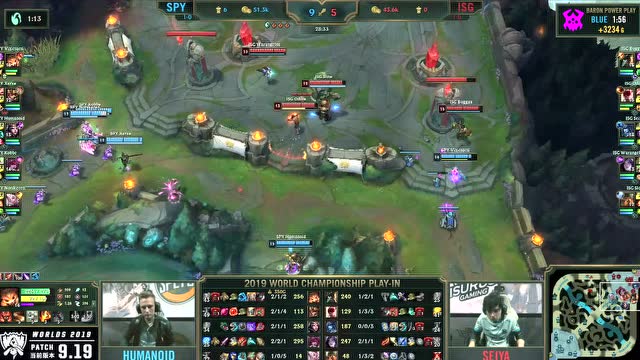 英雄联盟全球总决赛入围赛第1日第6场 SPY vs ISG免费观看