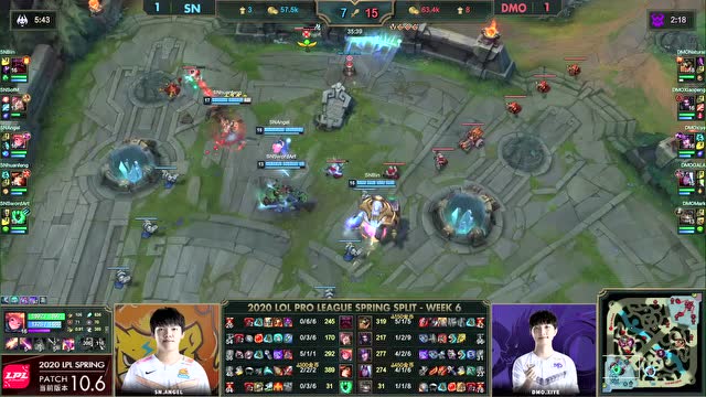 2020LPL春季赛W6D7 DMO vs SN 第3场免费观看